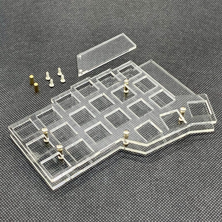 Corne v3 Acrylic Sandwich Case Kit